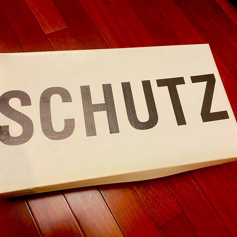 Schutz Knee High Boots *Maryana Croc-Embossed Boots*